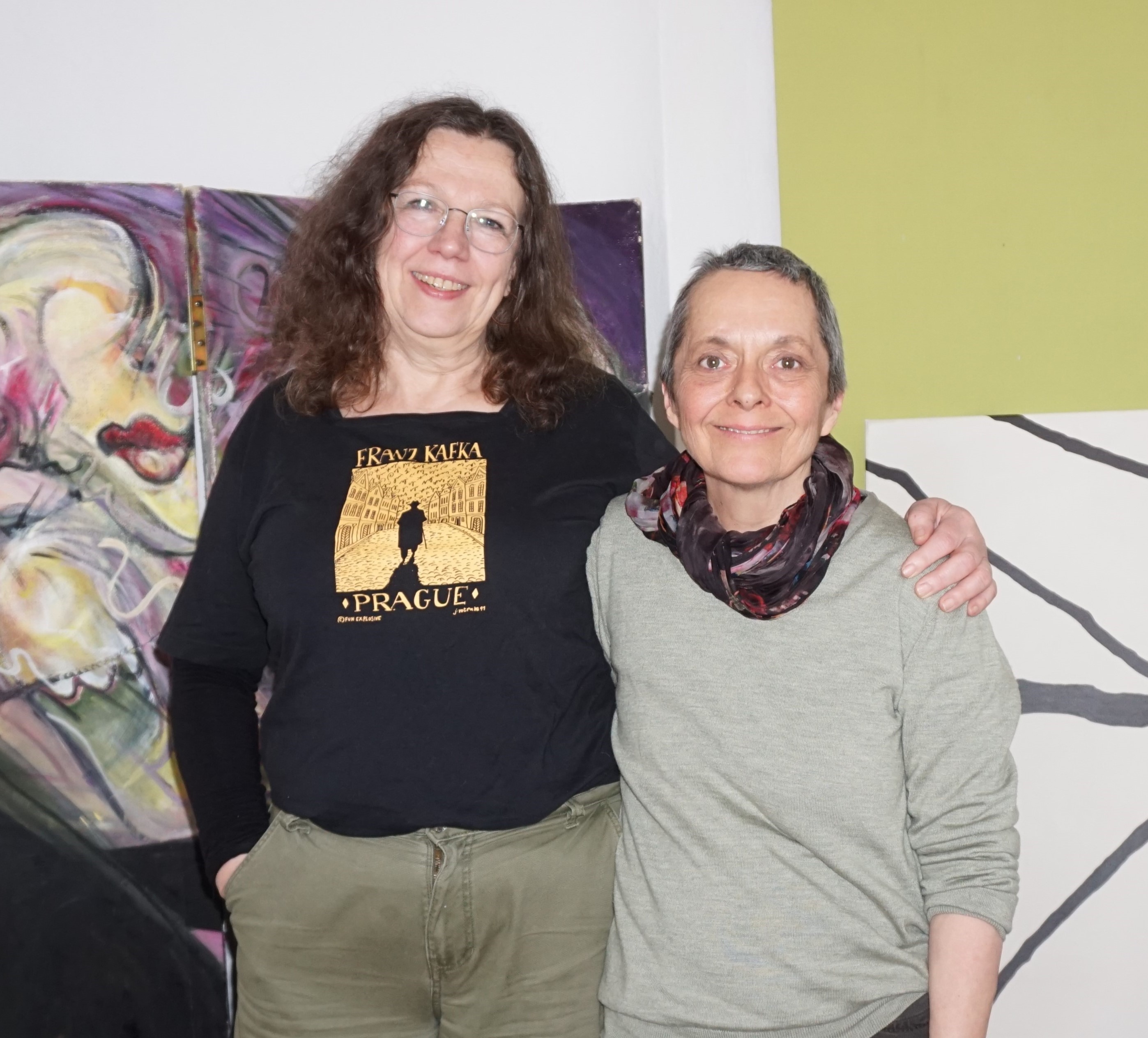 Ausstellung von Isolde von Reusner und Thyra Thorn im Hudetz-Turm